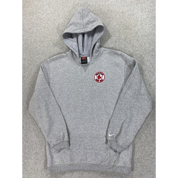 Nike Other - Boston Red Sox Nike Vintage‎ Baseball Hoodie Sweatshirt (Youth Large) Gray